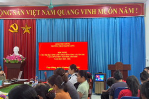 Hội nghị Cha mẹ học sinh lớp 9 và Hướng nghiệp phân luồng học sinh sau tốt nghiệp THCS năm học 2025-2026