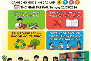 Phát động phong trào quyên góp, ủng hộ Sách giáo khoa các lớp 6,7,8,9