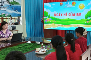 Hưởng ứng Tháng hành động vì trẻ em  và hoạt động hè cho thiếu nhi trên địa bàn dân cư năm 2026